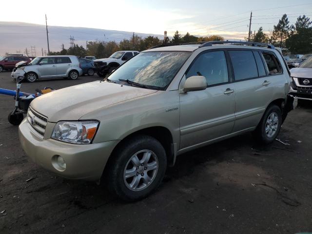 2001 TOYOTA HIGHLANDER, 