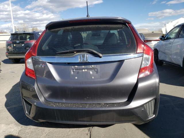 3HGGK5H87FM704669 - 2015 HONDA FIT EX GRAY photo 6