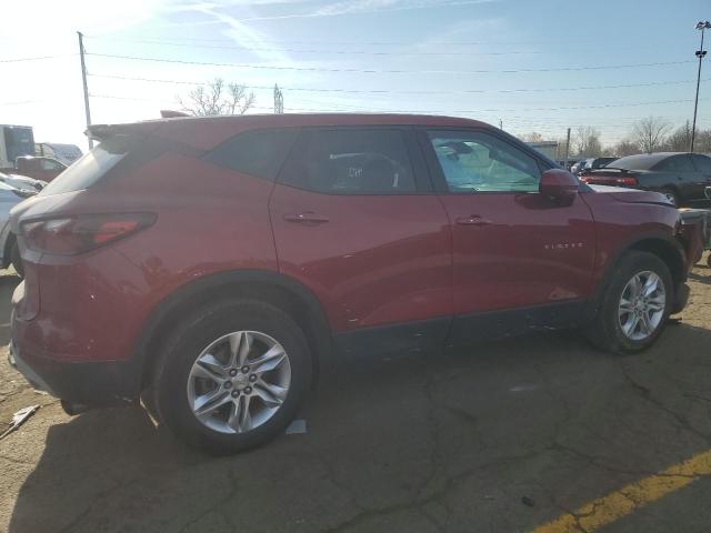 3GNKBCRS0MS570918 - 2021 CHEVROLET BLAZER 2LT BURGUNDY photo 3