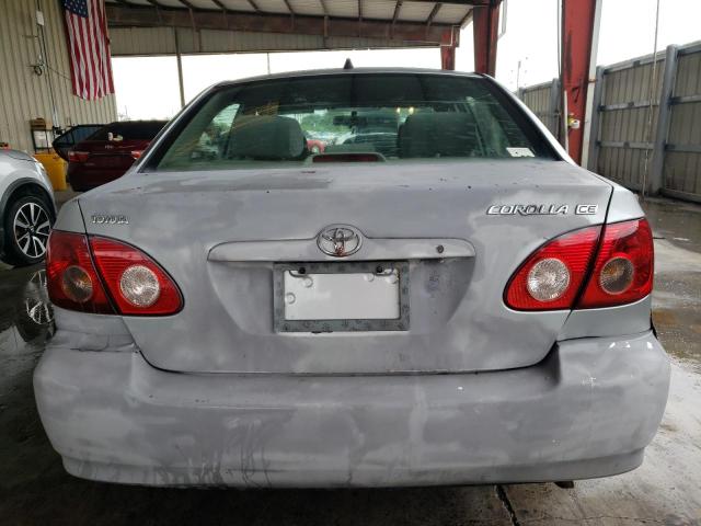 1NXBR32EX6Z633305 - 2006 TOYOTA COROLLA CE SILVER photo 6