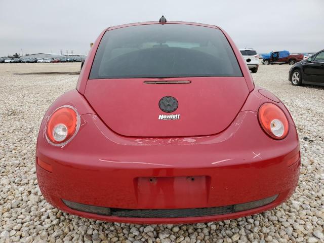 3VWRW31C68M521388 - 2008 VOLKSWAGEN NEW BEETLE S RED photo 6