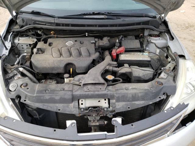 3N1BC1CP3AL356397 - 2010 NISSAN VERSA S SILVER photo 11