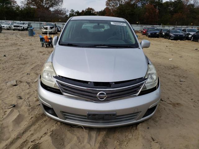 3N1BC1CP3AL356397 - 2010 NISSAN VERSA S SILVER photo 5