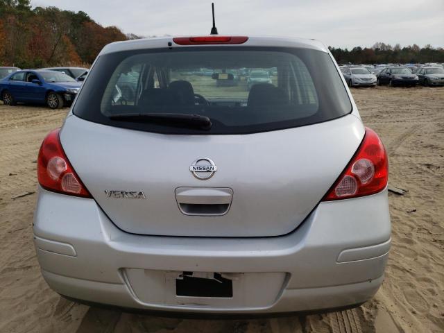 3N1BC1CP3AL356397 - 2010 NISSAN VERSA S SILVER photo 6