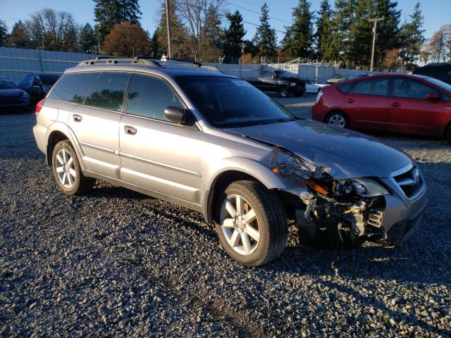 4S4BP61C187316151 - 2008 SUBARU OUTBACK 2.5I SILVER photo 4