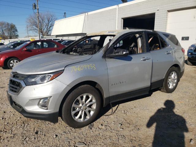 2GNAXKEV7K6177517 - 2019 CHEVROLET EQUINOX LT SILVER photo 1