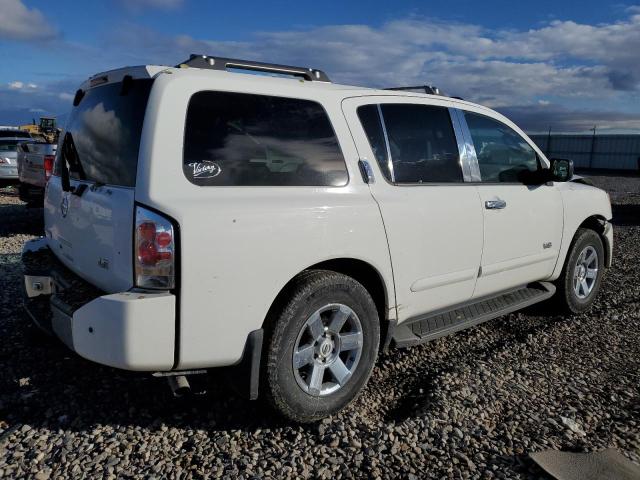 5N1AA08C87N709543 - 2007 NISSAN ARMADA SE WHITE photo 3