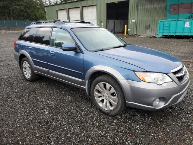 4S4BP85C394326611 - 2009 SUBARU OUTBACK 3.0R BLUE photo 4