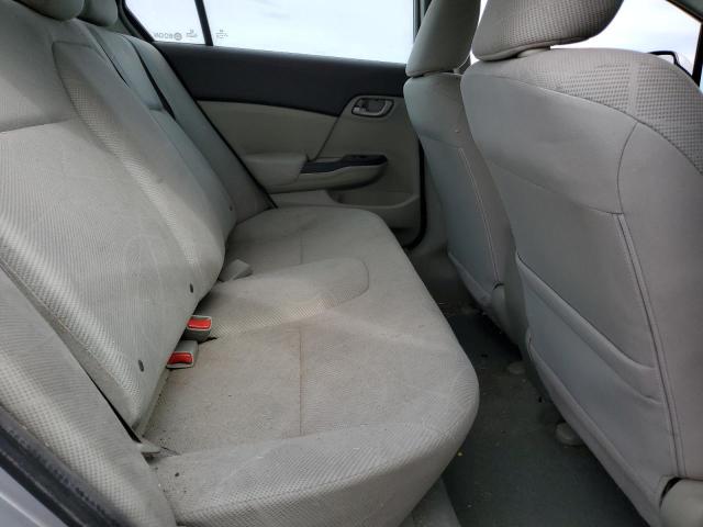 2HGFB2F58CH601743 - 2012 HONDA CIVIC LX SILVER photo 10