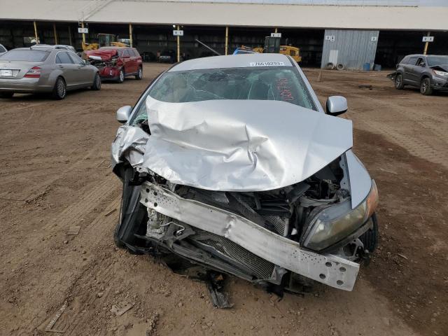 2HGFB2F58CH601743 - 2012 HONDA CIVIC LX SILVER photo 5