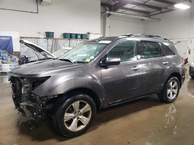 2HNYD2H22BH538698 - 2011 ACURA MDX GRAY photo 1