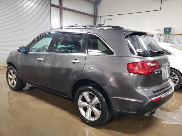 2HNYD2H22BH538698 - 2011 ACURA MDX GRAY photo 2