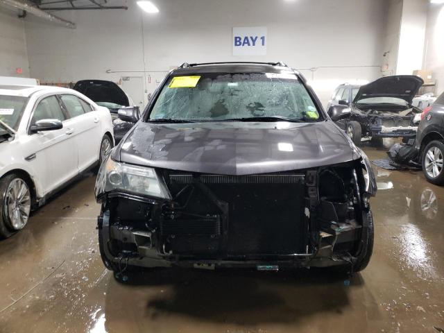 2HNYD2H22BH538698 - 2011 ACURA MDX GRAY photo 5