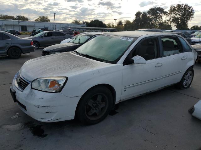 1G1ZT68N77F250353 - 2007 CHEVROLET MALIBU MAXX LT WHITE photo 1