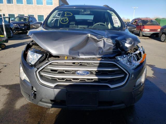 MAJ6S3GL2MC398246 - 2021 FORD ECOSPORT SE GRAY photo 5