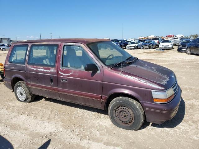 2P4GH2531SR359500 - 1995 PLYMOUTH VOYAGER MAROON photo 1
