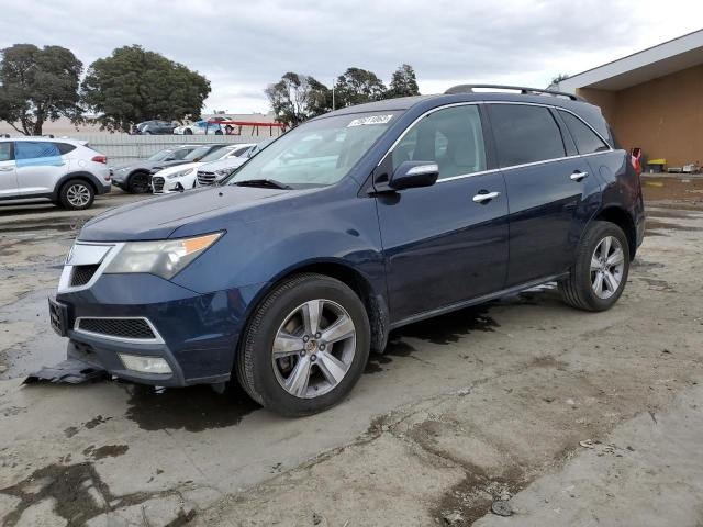 2HNYD2H34CH540432 - 2012 ACURA MDX TECHNOLOGY BLUE photo 1