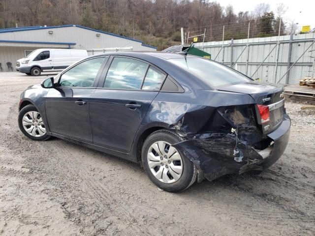 1G1PA5SH7E7466642 - 2014 CHEVROLET CRUZE LS BLUE photo 2