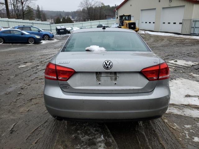 1VWBP7A36DC095493 - 2013 VOLKSWAGEN PASSAT SE GRAY photo 6