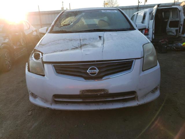 3N1AB6AP7BL640017 - 2011 NISSAN SENTRA 2.0 WHITE photo 5