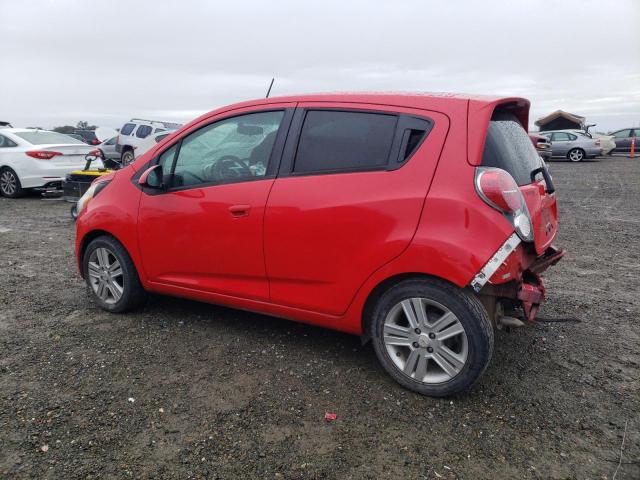 KL8CD6S93DC568918 - 2013 CHEVROLET SPARK 1LT RED photo 2