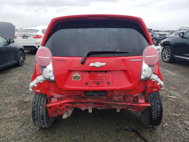 KL8CD6S93DC568918 - 2013 CHEVROLET SPARK 1LT RED photo 6