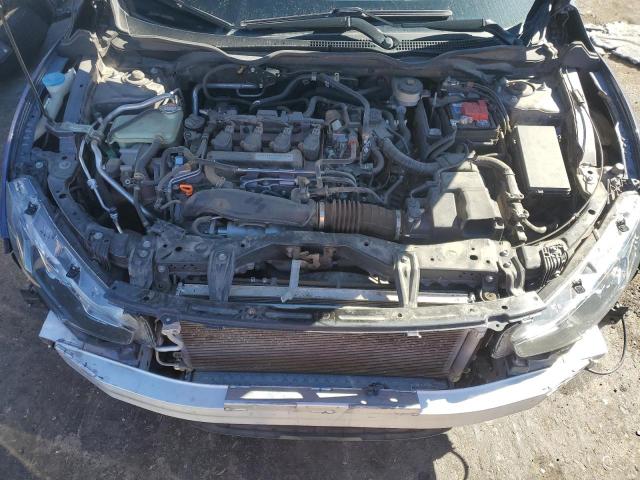 JHMFC1F75JX033918 - 2018 HONDA CIVIC EXL ნაცრისფერი ფოტო 11