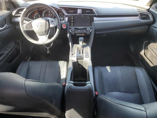 JHMFC1F75JX033918 - 2018 HONDA CIVIC EXL ნაცრისფერი ფოტო 8