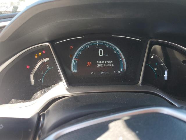 JHMFC1F75JX033918 - 2018 HONDA CIVIC EXL ნაცრისფერი ფოტო 9