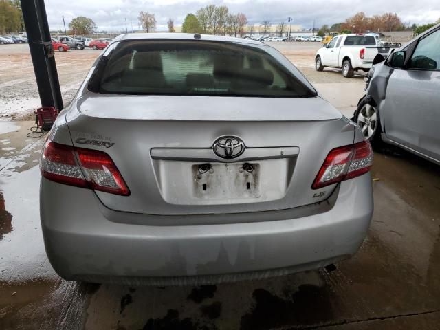 4T4BF3EK1BR136847 - 2011 TOYOTA CAMRY BASE SILVER photo 6