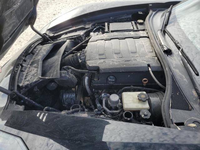 1G1YA2D77F5109465 - 2015 CHEVROLET CORVETTE STINGRAY 1LT BLACK photo 11