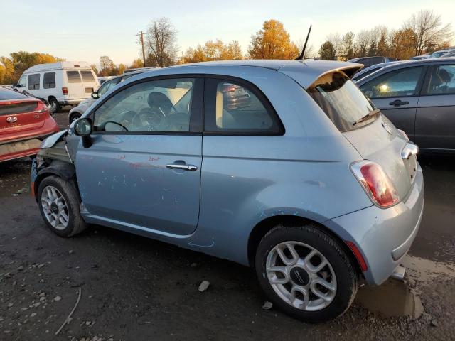 3C3CFFAR3FT504408 - 2015 FIAT 500 POP BLUE photo 2