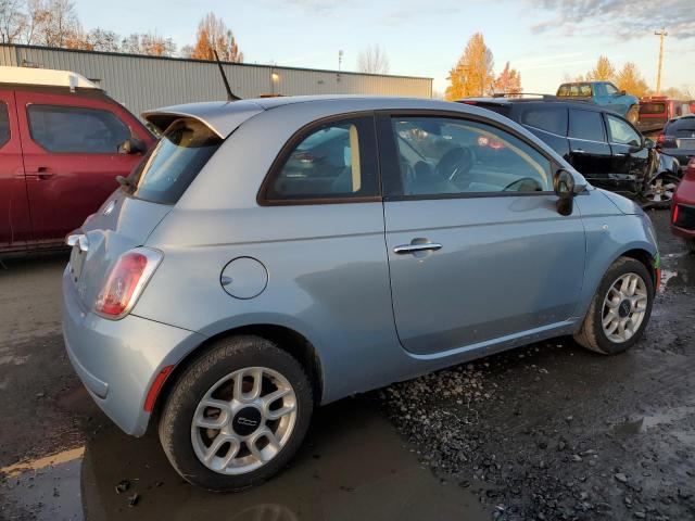 3C3CFFAR3FT504408 - 2015 FIAT 500 POP BLUE photo 3