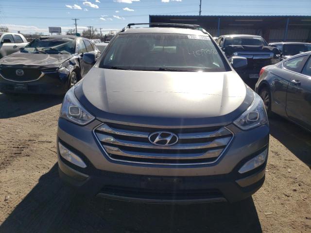 5XYZUDLB1EG192806 - 2014 HYUNDAI SANTA FE S GRAY photo 5