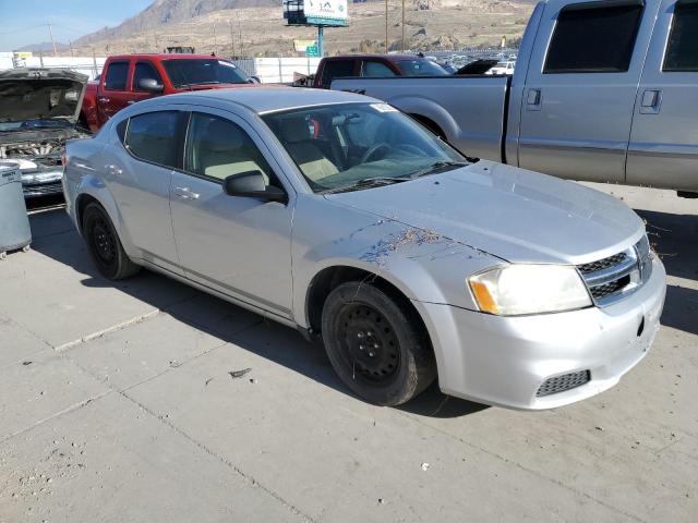 1B3BD4FB4BN537488 - 2011 DODGE AVENGER EXPRESS SILVER photo 4