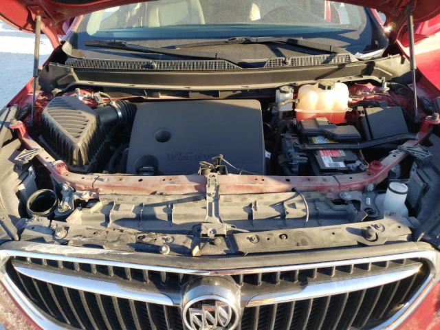 5GAERBKW5KJ105897 - 2019 BUICK ENCLAVE ESSENCE 红色 照片 12