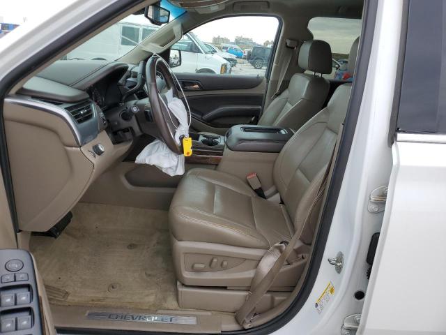 1GNSCJKC0FR184249 - 2015 CHEVROLET SUBURBAN C1500 LT WHITE photo 7