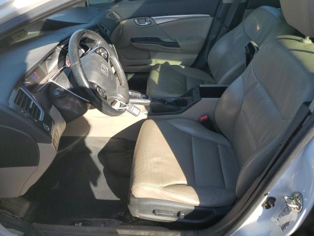 19XFB2F9XEE044284 - 2014 HONDA CIVIC EXL თეთრი ფოტო 7