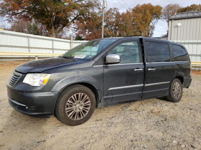 2C4RC1GG8CR303612 - 2012 CHRYSLER TOWN & COU LIMITED GRAY photo 1