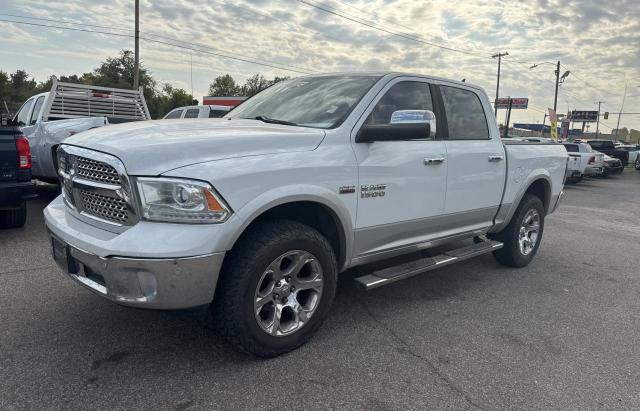 1C6RR7NT2ES105358 - 2014 RAM 1500 LARAMIE WHITE photo 2