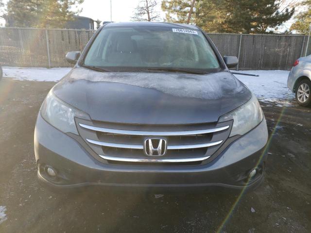 2HKRM3H54DH504475 - 2013 HONDA CR-V EX GRAY photo 5