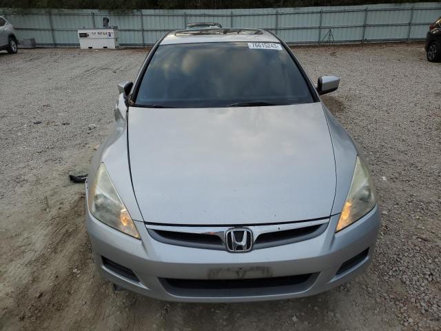 1HGCM66546A048144 - 2006 HONDA ACCORD EX SILVER photo 5