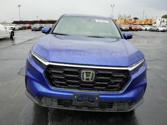 2HKRS3H76RH303711 - 2024 HONDA CR-V EXL BLUE photo 5