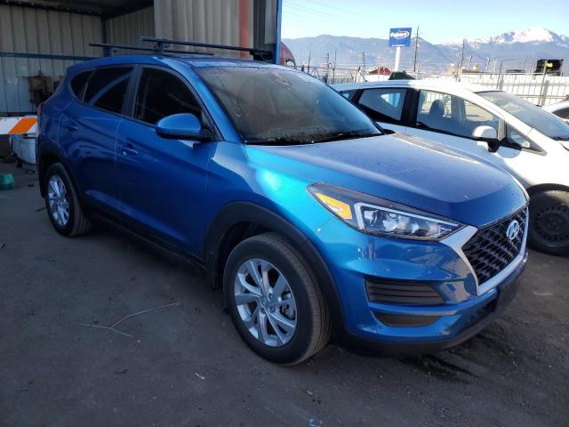 KM8J2CA49KU997041 - 2019 HYUNDAI TUCSON SE BLUE photo 4