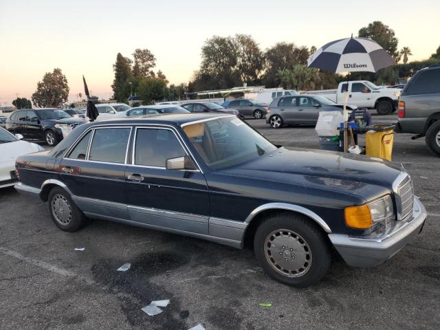 WDBCA35D1HA320049 - 1987 MERCEDES-BENZ 420 SEL BLUE photo 4