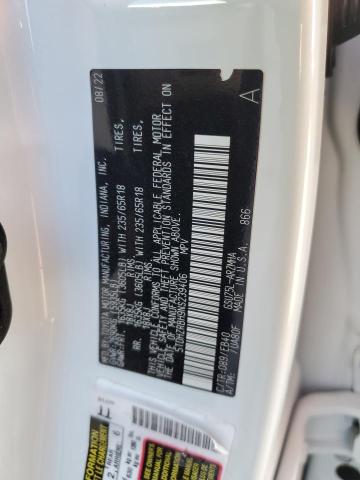 5TDHZRBH9NS239406 - 2022 TOYOTA HIGHLANDER XLE WHITE photo 13