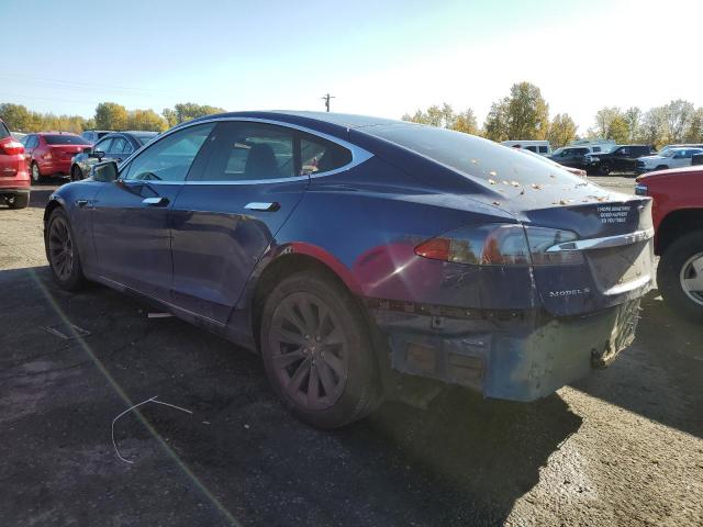 5YJSA1E23JF287097 - 2018 TESLA MODEL S BLUE photo 2