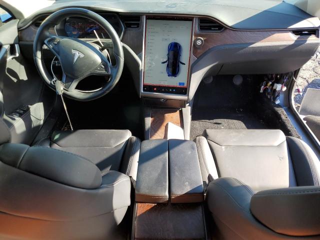 5YJSA1E23JF287097 - 2018 TESLA MODEL S BLUE photo 8