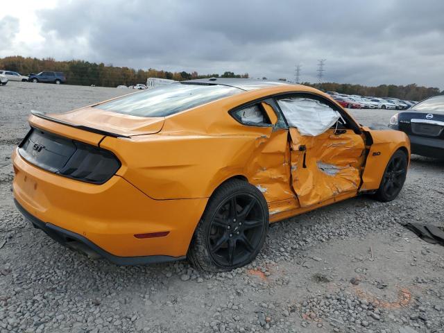 1FA6P8CF5J5126420 - 2018 FORD MUSTANG GT ORANGE photo 3