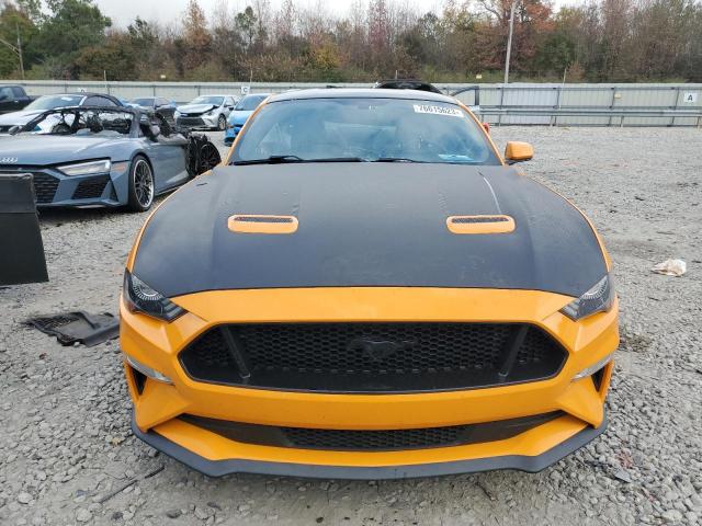 1FA6P8CF5J5126420 - 2018 FORD MUSTANG GT ORANGE photo 5